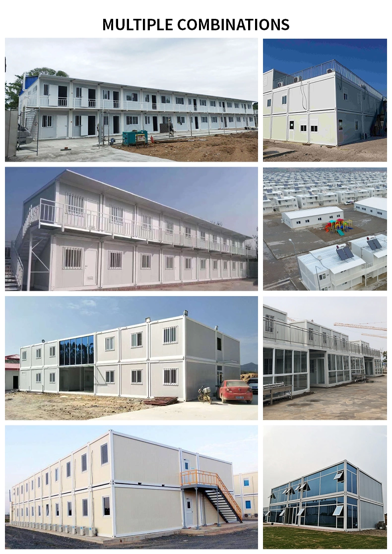 Mining Oilfield Construction Site Accommodation Container Prefab Labor Camp