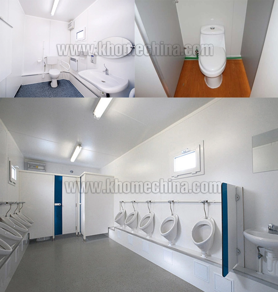 Portable Site Cabins Portable Toilet Shower Block for Sale