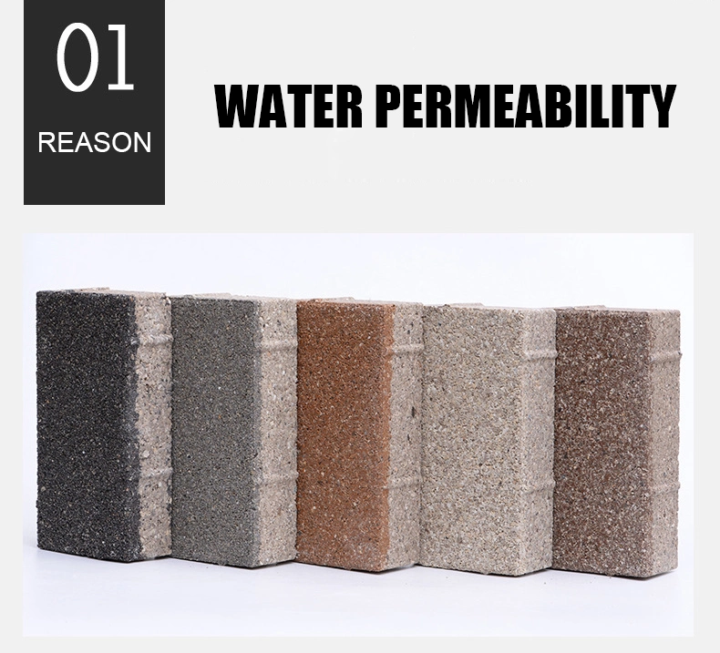 Good Quality Water Permeable Brick for Urban Sidewalk