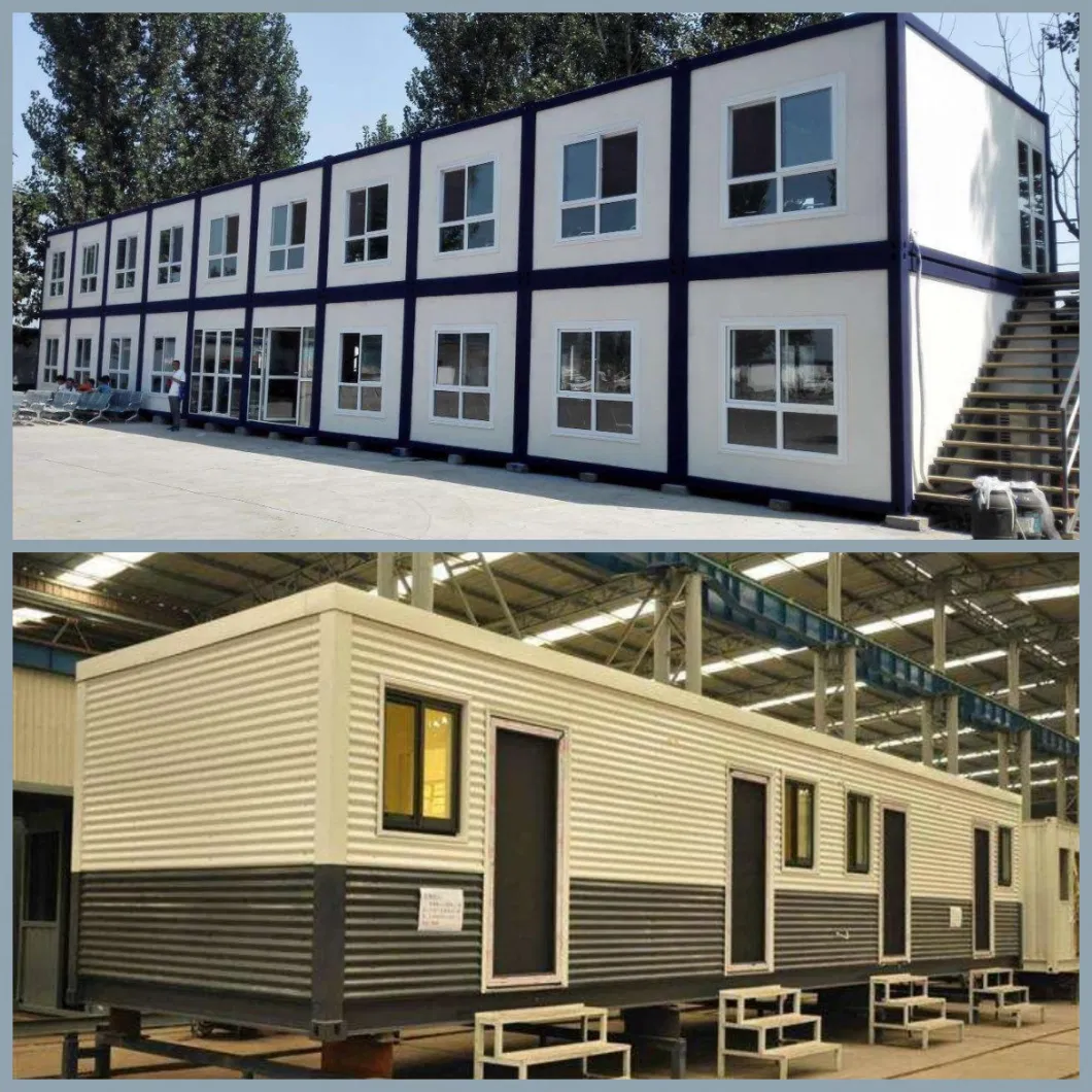 Prefab Modular Portable Site Office Accommodation Camp Flat Pack Container for Philippines