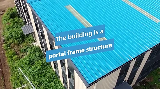 Prefabricated Steel Structure Construction Metal Warehouse Prefab Workshop Building