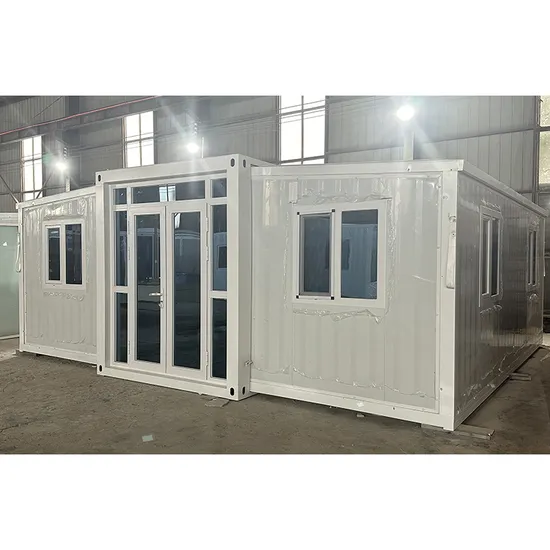 Modern Luxury 20FT Mobile Fold Steel Structure Standard Modular Expandable Living Office Sandwich Panel Portable Prefab Prefabricated Shipping Container House