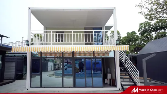 Customized Villa Luxury Container Prefab Home Prefabricated Office Flat Pack House OEM
