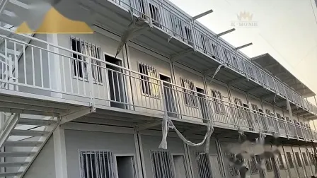 Prefab Modular Portable Site Office Accommodation Camp Shipping Flat Pack Container for Philippines