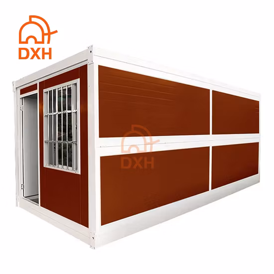 Container House for Office Accommodation Camp Prefabricated Folding Container House