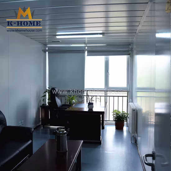 Prefab Modular Portable Site Office Accommodation Camp Flat Pack Container for Philippines