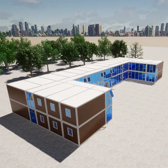Assemble/Flat Packed/Prefab Shipping Prefabricated House Container for Living/Hotel/Office Building/Accommodation/Domitry/School/Hospictal